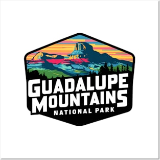 Guadalupe Mountains National Park landscape Posters and Art